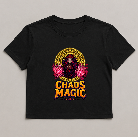 Chaos Magic Scarlet Witch Sorceress Dark Fantasy Retro Comic