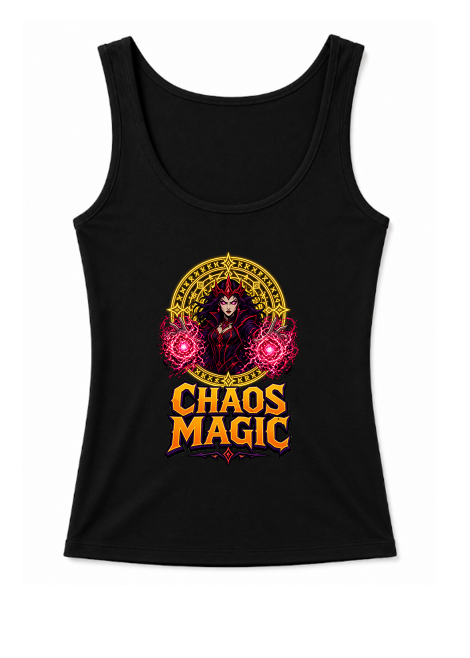 Chaos Magic Scarlet Witch Sorceress Dark Fantasy Retro Comic