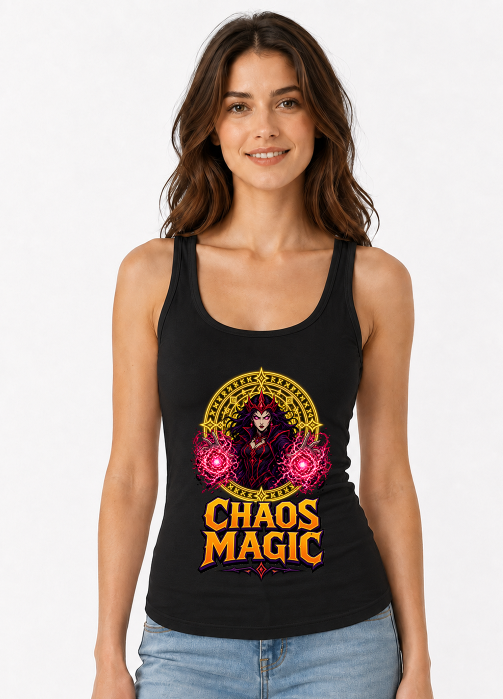 Chaos Magic Scarlet Witch Sorceress Dark Fantasy Retro Comic