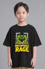 Unstoppable Rage Green Monster Smash Retro Comic Superhero
