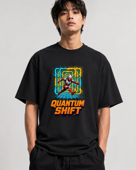 Quantum Shift Ant Hero Realm Portal Retro Sci Fi Comic Art