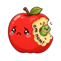 Cute Apple Eater