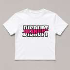 Disrupt Sliced Glitch Modern Streetwear Bold Typography Aesthetic