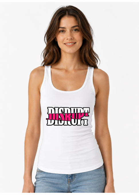 Disrupt Sliced Glitch Modern Streetwear Bold Typography Aesthetic