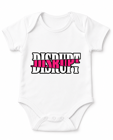 Disrupt Sliced Glitch Modern Streetwear Bold Typography Aesthetic