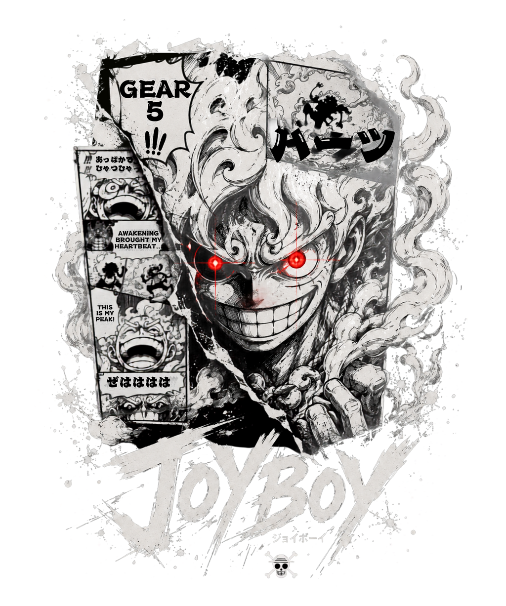 Sun God Awakening Gear 5 Joy Boy Manga Art