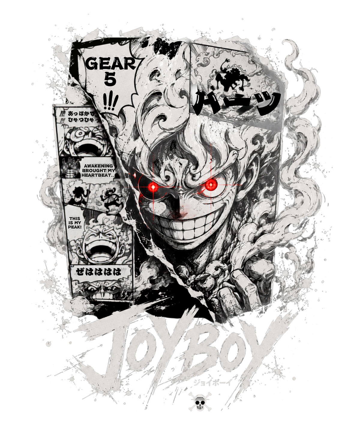 Sun God Awakening Gear 5 Joy Boy Manga Art