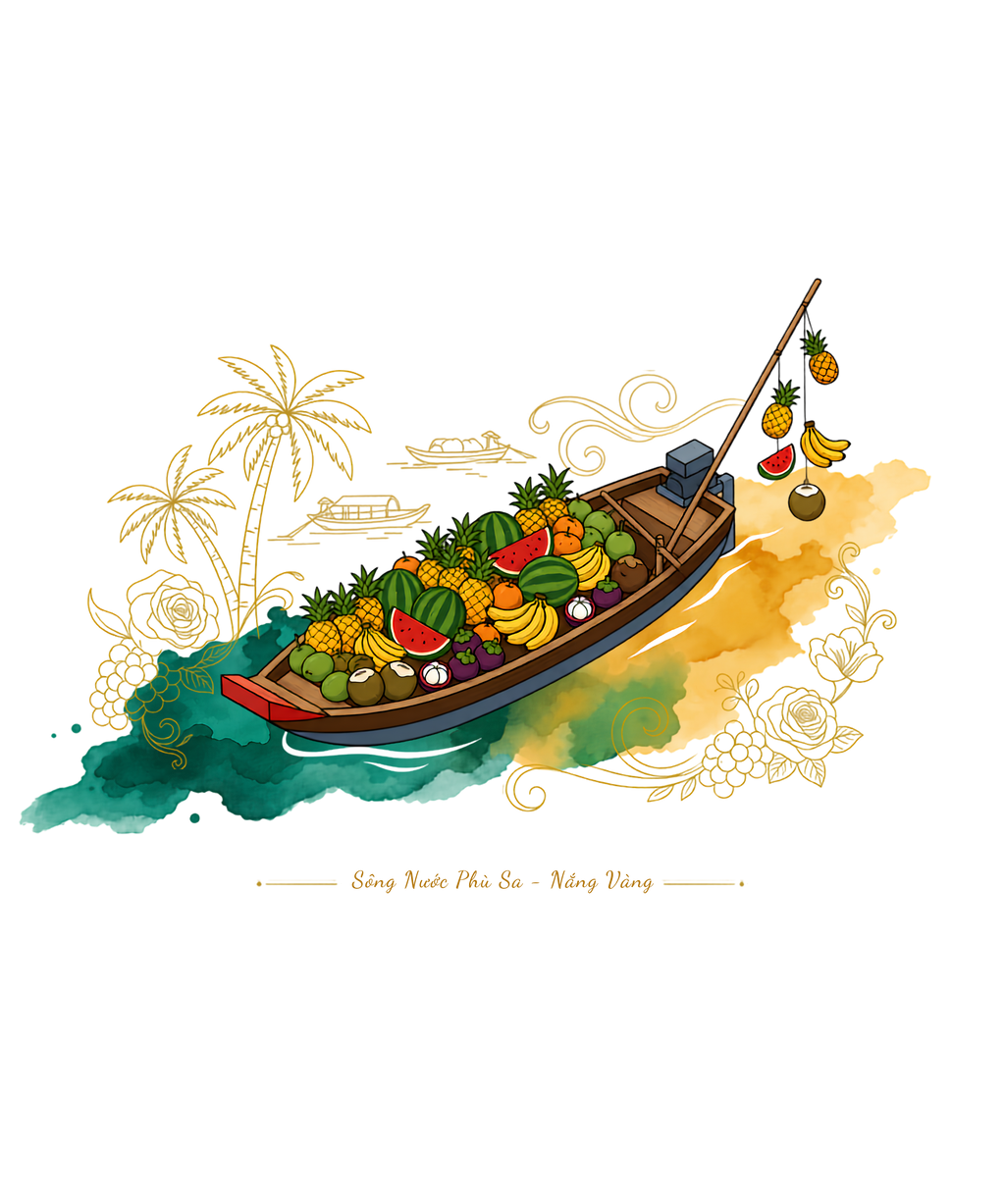 Floating Market Boat