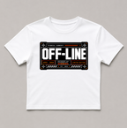 OFF-LINE Cyberpunk Techwear Futuristic Label Streetwear Typography Aesthetic