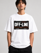 OFF-LINE Cyberpunk Techwear Futuristic Label Streetwear Typography Aesthetic