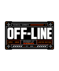 OFF-LINE Cyberpunk Techwear Futuristic Label Streetwear Typography Aesthetic