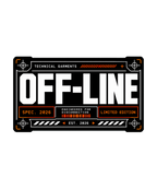 OFF-LINE Cyberpunk Techwear Futuristic Label Streetwear Typography Aesthetic