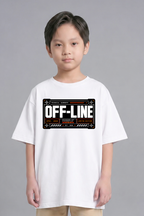 OFF-LINE Cyberpunk Techwear Futuristic Label Streetwear Typography Aesthetic