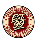 Urban Underground Est 99 Retro Vintage College Badge Streetwear Typography
