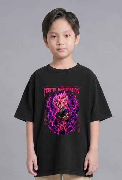 Mortal Eradication Super Saiyan Rose Dark Anime Streetwear