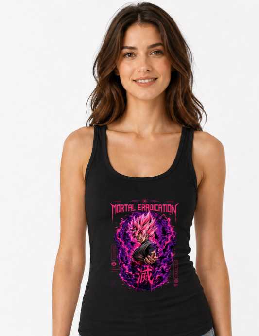 Mortal Eradication Super Saiyan Rose Dark Anime Streetwear