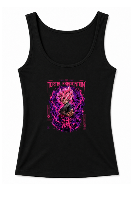 Mortal Eradication Super Saiyan Rose Dark Anime Streetwear