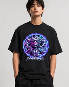 Sun God Nika Gear 5 Chrome Cyberpunk Synthwave Art