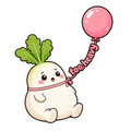 Chubby Radish Balloon