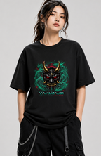 Yakuza 01 Cyberpunk Oni Mask Japanese Streetwear