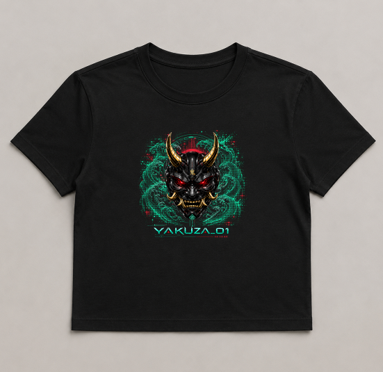 Yakuza 01 Cyberpunk Oni Mask Japanese Streetwear