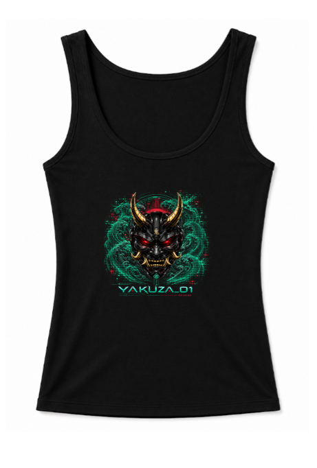 Yakuza 01 Cyberpunk Oni Mask Japanese Streetwear