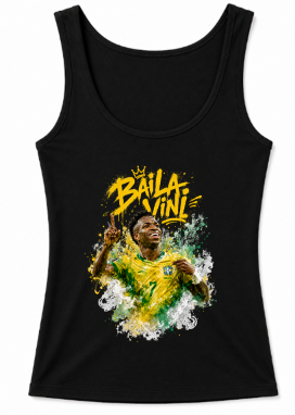 Baila Vini - Vinicius Jr Brazil Football Soccer Legend Graphic T-Shirt