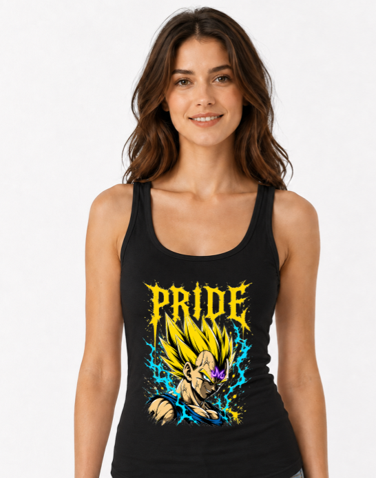 Saiyan Pride Majin Prince Anime Streetwear