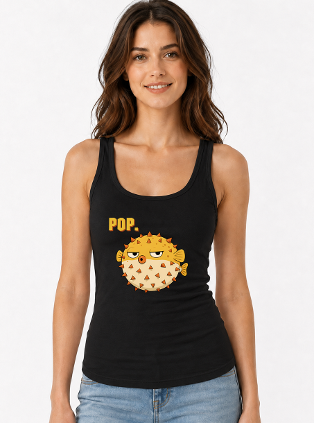 Grumpy Puffer Fish
