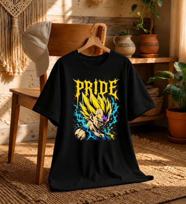 Saiyan Pride Majin Prince Anime Streetwear