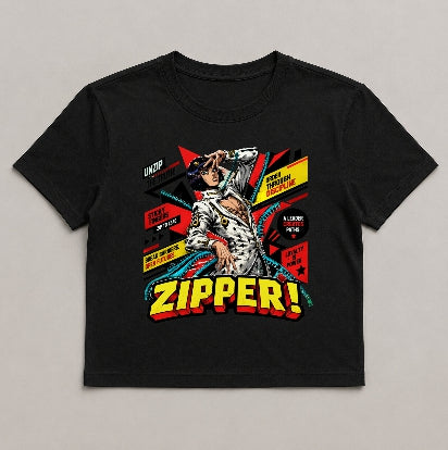Bruno Bucciarati Sticky Fingers Zipper Anime Art
