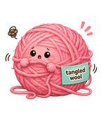 Cute Tangled Yarn