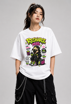 Recharge Mode Low Social Battery Funny Pug Streetwear Neon Graffiti