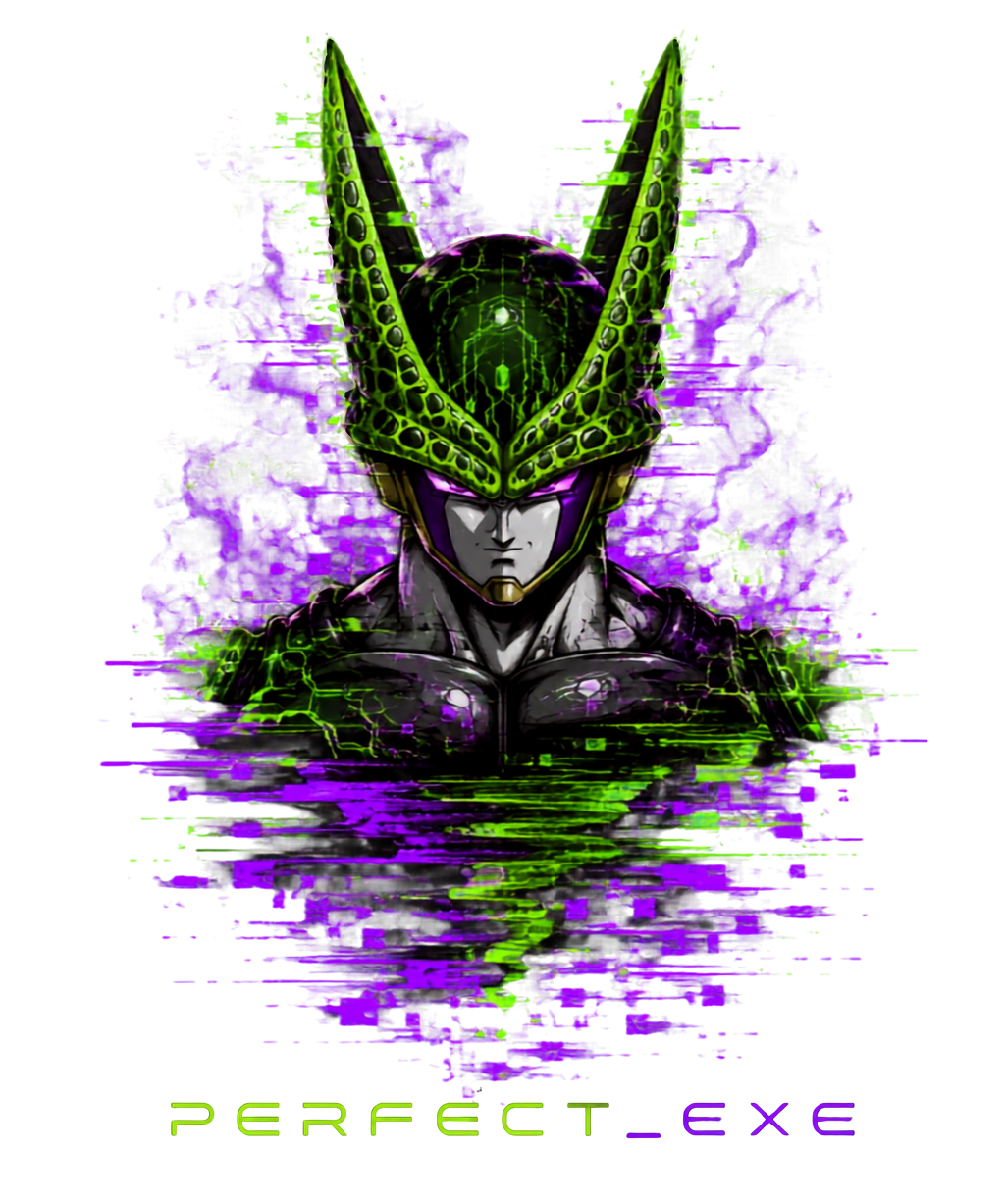 Perfect Form Glitch Cyberpunk Bio Android Streetwear