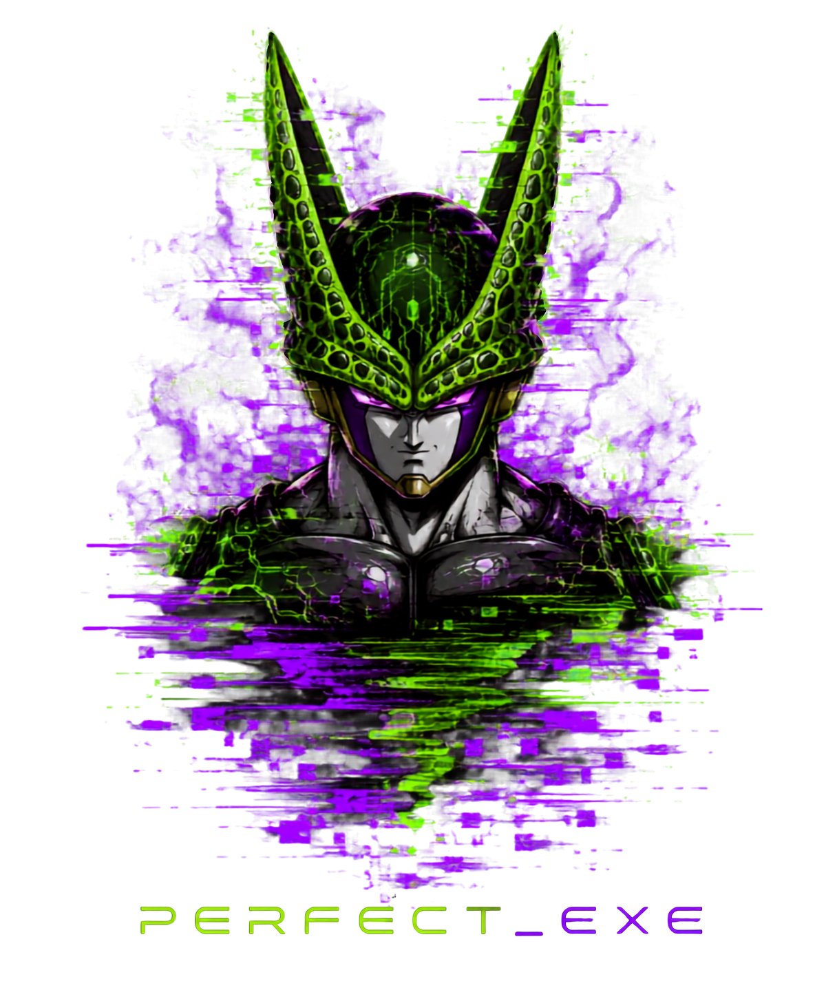 Perfect Form Glitch Cyberpunk Bio Android Streetwear