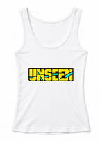 Unseen Geometric Cyberpunk Glitch Streetwear Bold Typography Aesthetic