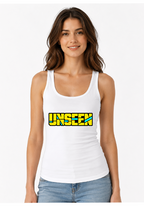 Unseen Geometric Cyberpunk Glitch Streetwear Bold Typography Aesthetic