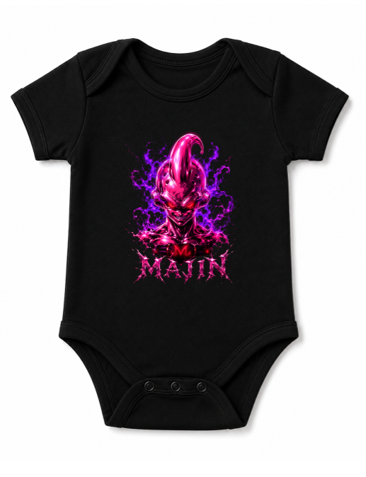 Majin Pure Evil Chrome Pink Demon Anime Streetwear