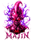 Majin Pure Evil Chrome Pink Demon Anime Streetwear
