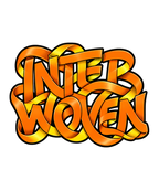 Interwoven Ribbon Typography
