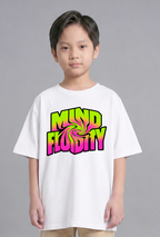 Mind Fluidity Trippy Liquid Swirl Psychedelic Rave Streetwear Typography