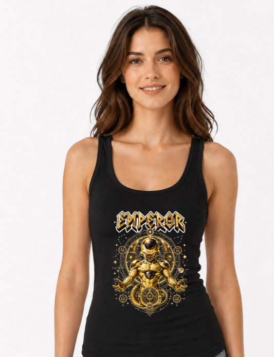 Golden Emperor Sacred Geometry Anime Villain Streetwear