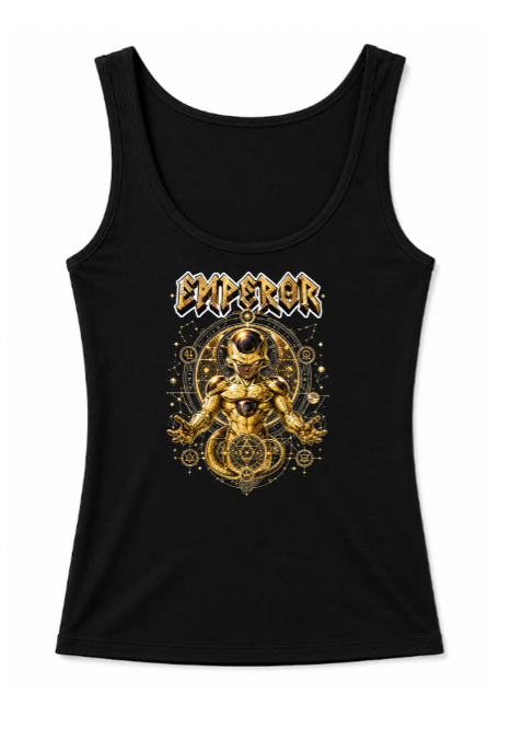 Golden Emperor Sacred Geometry Anime Villain Streetwear