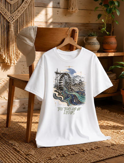 Bamboo Waterwheel River