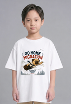 Go Home Migration Flying Pug Dog Funny Leaving Work Office Humor