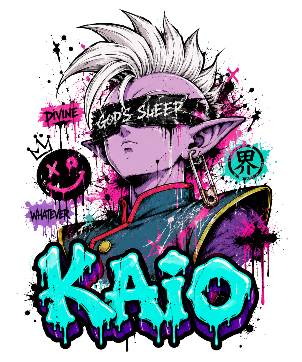 Supreme Kai Streetwear Punk Graffiti Anime Art