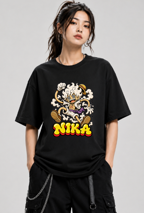 Sun God Nika Gear 5 Vintage Rubber Hose Cartoon Art