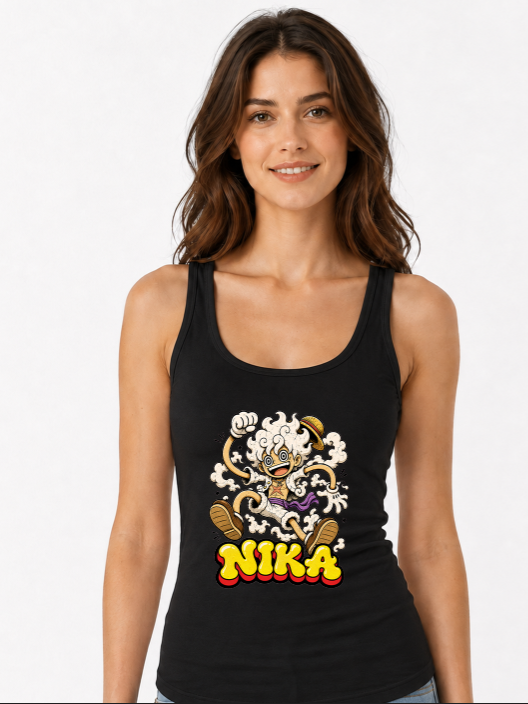 Sun God Nika Gear 5 Vintage Rubber Hose Cartoon Art