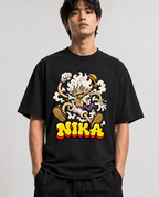 Sun God Nika Gear 5 Vintage Rubber Hose Cartoon Art