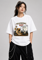 Training Day Funny Bored Pug Dog Office Meeting Work Humor